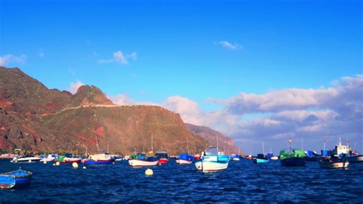 Boats, Ocean, Wind. Free Stock Video