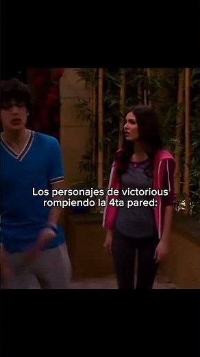 The characters from Victorious breaking the fourth wall 😂📺 │ ByCrisZ Cine #shorts