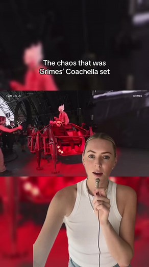 The Chaos of Grimes's DJ Set at Coachella | Livestream Disaster