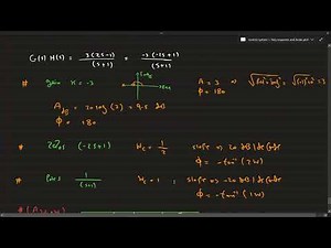 DRAW BODE PLOT OF RIGHT HAND SIDE ZEROS