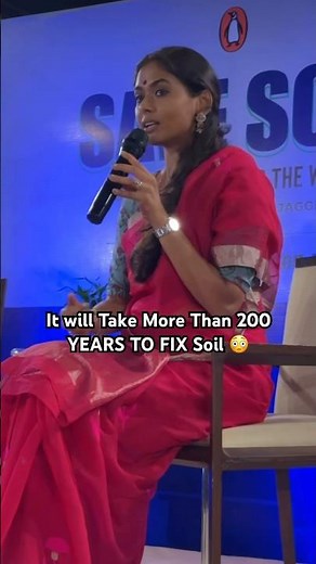 It will take more than 200 Years to Fix Soil? | Radhe Jaggi on Save Soil book tour #savesoil #soil
