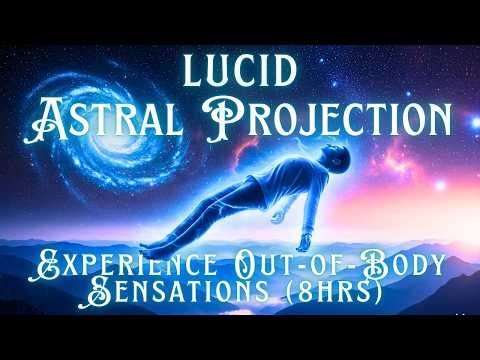 ASTRAL PROJECTION THROUGH LUCID DREAM FOR BEGINNERS | LEAVE YOUR BODY WHILE YOU SLEEP (8 HOURS)