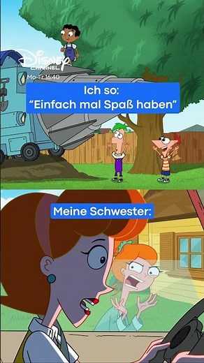 Wenn die große Schwester nervt | Phineas und Ferb