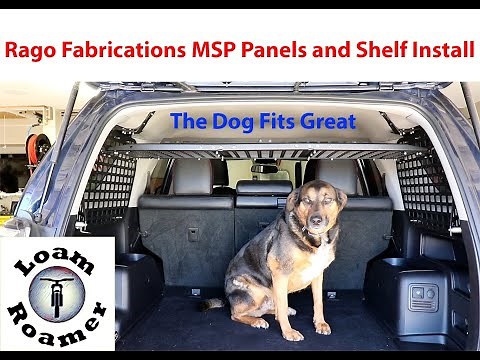 Rago MSP Panel and Shelf Install 5th Gen 4Runner