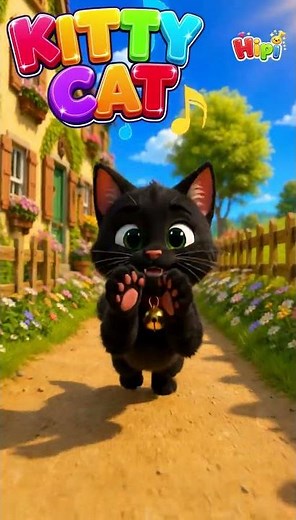 🐱🚀 Super Cute Kitty Cat Song 🌟🎵 | Cartoon Songs for Kids 🧸 #kidsmusic