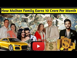 How Malhan Family Earns 🤑 10 Crore Per Month 💰😱 | Dimple Malhan, Fukra Insaan, Triggered Insaan