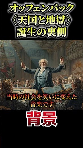 オッフェンバック《天国と地獄》誕生の裏側 #1分解説 #名曲解説 #クラシック
