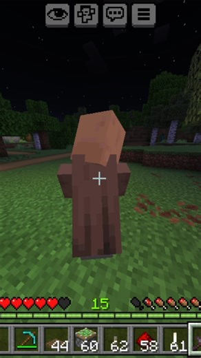 Minecraft Torcher to Villager #minecraft #shorts