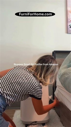 Powerful Nuwave Air Purifier for Dust – HEPA Large Room Filter #shorts #airpurifierfordust