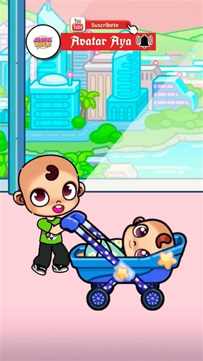 Monica toy in Avatar World😂😍 #tocaboca #avatarstory