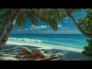 🌴 A Hidden Tropical Paradise You'll Never Forget 🌊 Ocean Waves & Birdsong for Deep Relaxation