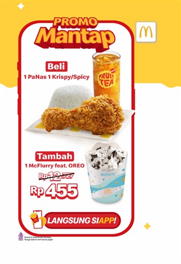 Promo Makanan Hemat di McDonald's Kamis Ini!
