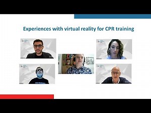 Experiences with virtual reality for CPR training