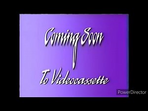 Mess Up Around with Coming Soon to Videocassette (Fancy Handwriting Variant)