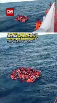 Detik-detik Basarnas Evakuasi Korban Kebakaran KMP Putri Yasmin