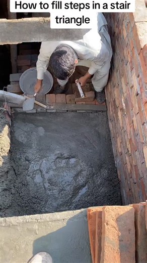 Construction.Tips | How to fill steps in a stair triangle | Instagram