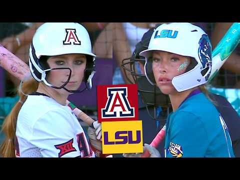 #11 Arizona vs #18 LSU Women's College Softball Highlights Full Game 2026
