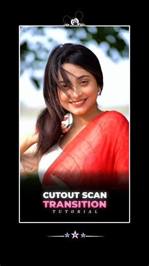 Trending Cutout Scan Transition Tutorial 🔥#capcutedit #editingtips#shortsviral