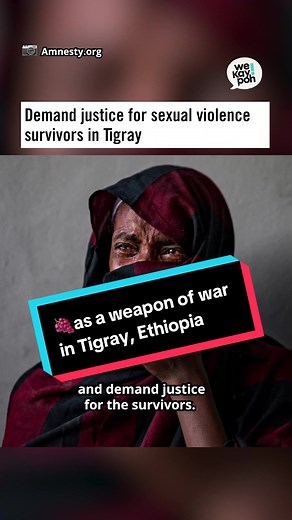 Tigray, the forgotten war: Years after the ceasefire, women still face sexual violence, trauma, and a rising HIV crisis. Human rights groups demand justice. #humanrights #tigray #women #womensrights
