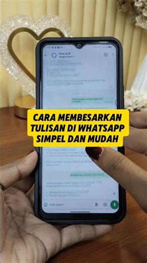 How to Enlarge Text on WhatsApp Simple and Easy