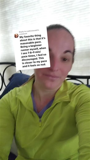 Replying to @cydvicious65 A runner is a runner no matter their pace! welcome to the back of the pack runner's club! 🤷‍♀️😂 #runtok #running #slowrunner