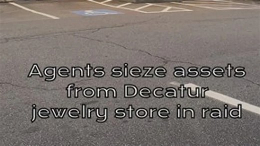Assets seized from Malani Jewelers in Decatur