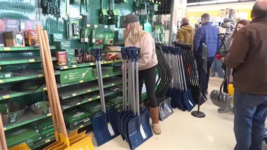 Stores selling out of ice melt, shovels ahead of winter storm