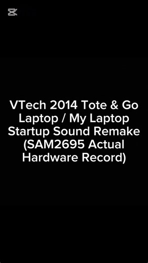 2014 VTech Tote & Go Laptop / My Laptop Startup Sound 1 - Remake (SAM2695) [JUNiX MIDI]