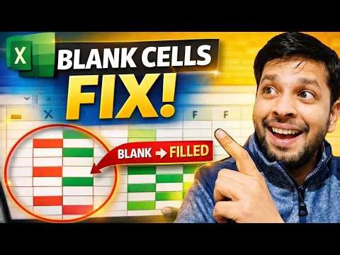 Excel Data Cleaning Project Part 2 | Handling Blank Values in Excel Dataset