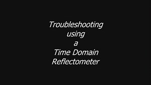 Troubleshooting with TDR