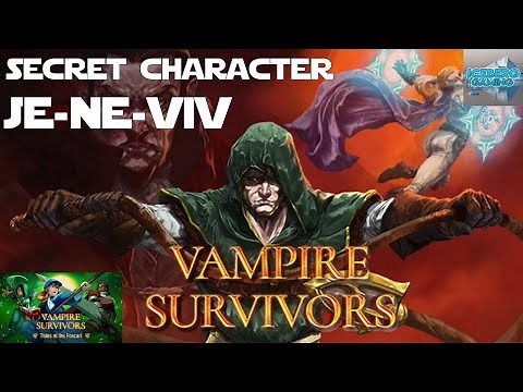 How to Unlock Je-Ne-Viv the SECRET Character in Vampire Survivors Tides of the Foscari