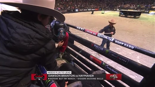 Haymaker in the Championship Round at PBR Chicago. He’s got some tricks! | Nothin' But Try Ranch and Event Center