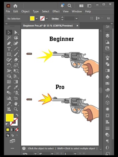 Illustrator Design Tutorial Fire Effect