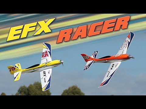 Durafly EFX Racer (PNF) High Performance Sports Model 1100mm (43.7") - HobbyKing Product Video
