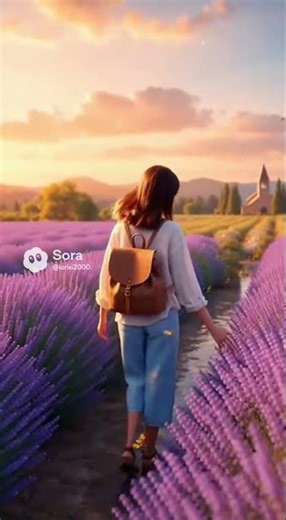 Lavender Dreams 🌸 | Gentle ASMR Walk