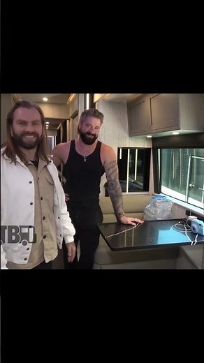 Dance Gavin Dance never loses the TV remote on their tour bus! #dancegavindance #tourbus #tourlife