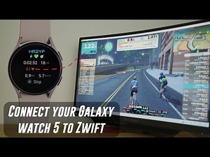 Zwift: pair your Galaxy Watch for Heart Rate