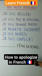 How to apologize in French 🇨🇵|Learn and speak french with Alain and Moh 👍🏽 🇨🇵 😀8 | OuiTeach & French Becomes Easy