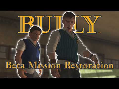 Bully SE/AE "The Setup" & "Slingshot" Beta Mission Restoration by @tupakka1