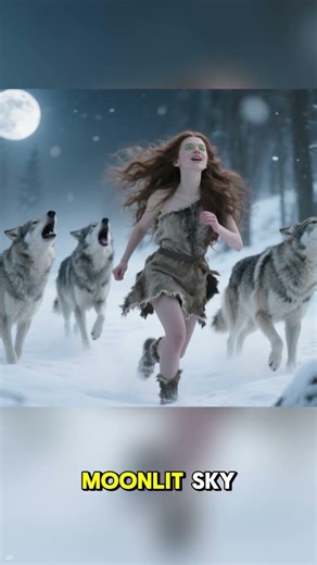 Girl raised by wolves