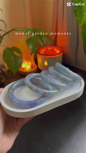 Vòng phỉ thúy Myanmar Type màu Monet – Phải trả lại tâm trí tôi