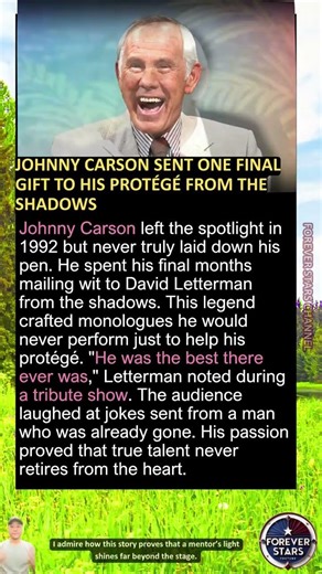 Johnny Carson Sent One Final Gift to His Protégé From the Shadows