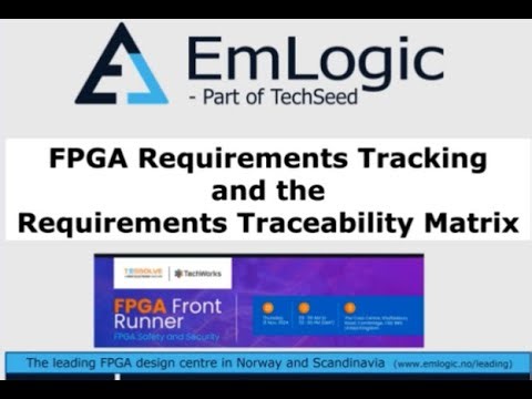 FPGA Requirements Tracking and the Requirements Traceability Matrix