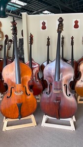 Two absolutely stunning English beauties… Bernard Simon Fendt II, c.1840 and William Baker, 1833. Double basses made in England are among the most sought after instruments by players of the highest caliber all over the world. If you’re on the search for a first class instrument, either of these terrific basses would make a lovely life-long companion! https://www.bassviolinshop.com/product-page/bernard-simon-fendt-ii-c-1840 https://www.bassviolinshop.com/product-page/william-baker-1833 | Bass Vio
