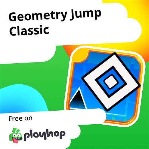 Geometry Jump Classic: Play Online For Free On Playhop