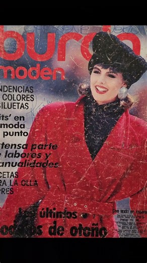 🔥Burda Cover Model Evolution: 1970s to 1990s 🔥