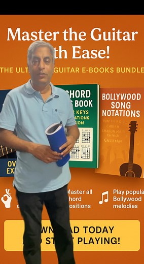 What if you could skip the overwhelming YouTube tutorials and learn from an 8 year guitar expert instead? Pavan Goswami's proven 3-book system has helped hundreds master Bollywood guitar - without music theory confusion. 🎸 Play popular Hindi songs with confidence 🎸 Master every chord shape (Major, Minor, 7th, etc.) 🎸 Build finger strength & coordination 🎸 Get personal doubt-clearing support Only 7 Bundles Left! Buy now and start playing today! | Leading Note Guitar Vibe