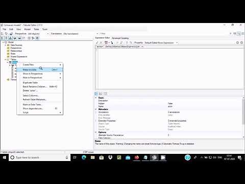How to import table in Tabular Editor