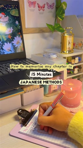 ⌗ Aspirant Diaries | Studygram☕️ on Instagram: "How to Memorize ANY Chapter in 15 Minutes⏰Try These Japanese Methods 🇯🇵🧠 🔥 1–3 min: Kaidan Hōshiki (階段方式) – Stair-Step Method • Break the chapter into micro-chunks • Memorize chunk 1 → add chunk 2 → recall both • Keep building like steps on a staircase Why it works: gradual layering = faster retention 🔥 4–6 min: Eizō-ka (映像化) – Japanese Visualization Technique • Turn key points into quick mental pictures • Add colors, motion, exaggeration • Co