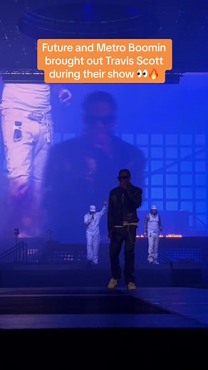 Travis Scott Concert in NYC with Future and Metro Boomin | CapCut Performance 🔥